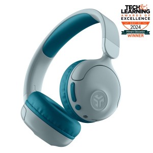 Jlab Jbuddies Pop - 2 In 1 Wireless + Wired Kids Headphones Teal | QvZpr4Hsfvd