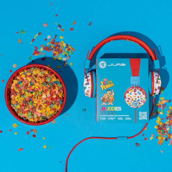 Jlab Fruity Pebbles Jbuddies Studio - On-ear Kids Headphones Pebbles | Uh9Ia0XrsYL