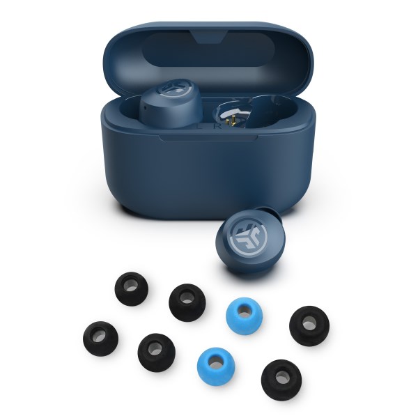 Jlab Go Pop+ Gift Set - True Wireless Earbuds & Cloud Foam Tips Gift Sets Navy | hF1x90K5aSQ