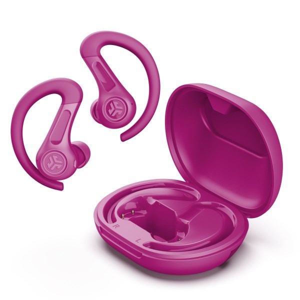 Jlab JBuds Sport ANC 4 Noise Cancelling Earbuds Pink | JBq6lx8BWFf