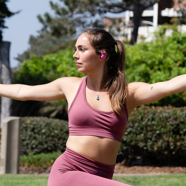 Jlab JBuds Sport ANC 4 Noise Cancelling Earbuds Pink | JBq6lx8BWFf