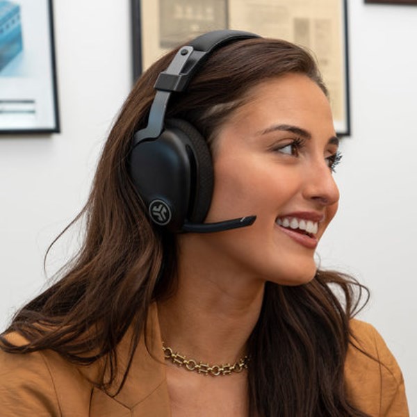 Jlab JBuds Work Wireless - Over-Ear Headset Black | xtIh0P5I9bO