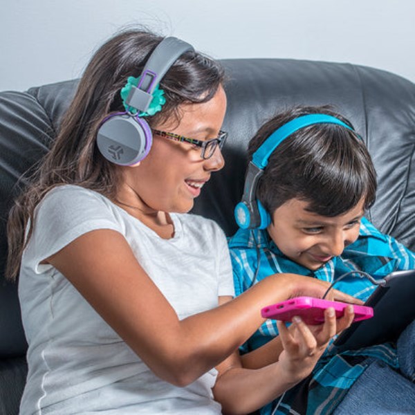 Jlab Jbuddies Studio Wireless & Wired - On-ear Kids Headphones Blue | 8TX4wo9VYCz