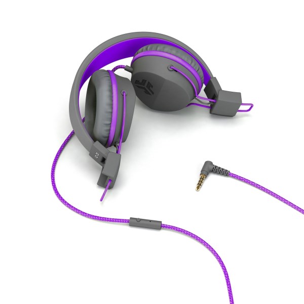 Jlab Jbuddies Studio - On-ear Wired Kids Headphones Violet | XBs76DT1pkr