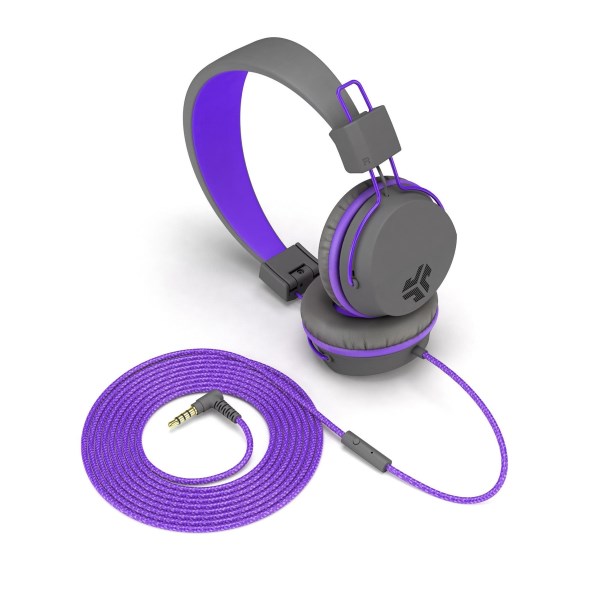 Jlab Jbuddies Studio - On-ear Wired Kids Headphones Violet | XBs76DT1pkr